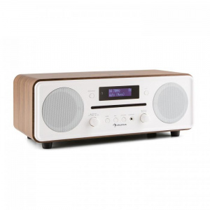 Проигрыватель CD с радиоприемником Auna Melodia (Bluetooth,CD,DAB +,FM,Будильник) wood