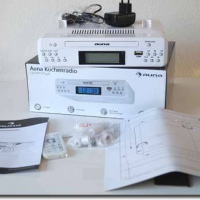 Радио кухонное Auna KR-150 (FM,CD,USB,AUX) white