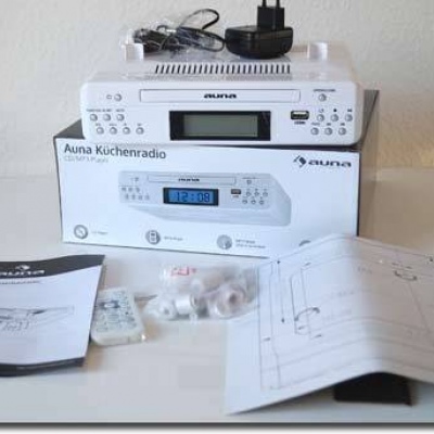 Радио кухонное Auna KR-150 (FM,CD,USB,AUX) white