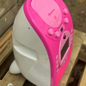 Караоке-система Auna ScreenStar (CD,USB,SD,MP3) PINK