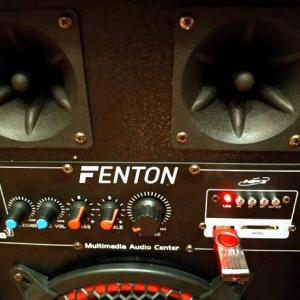 Активная акустика Fenton SPB-8 (Bluetooth,USB,SD)400Вт