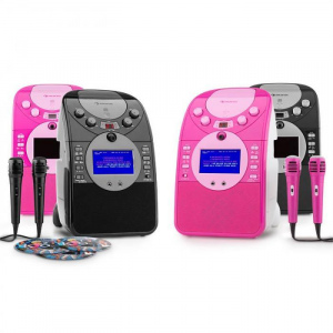 Караоке-система Auna ScreenStar (CD,USB,SD,MP3) PINK