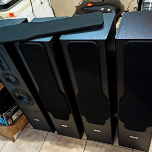 3-полосная пассивная акустическая система Auna Line E 1005 Hi-Fi (700 Вт.) Black