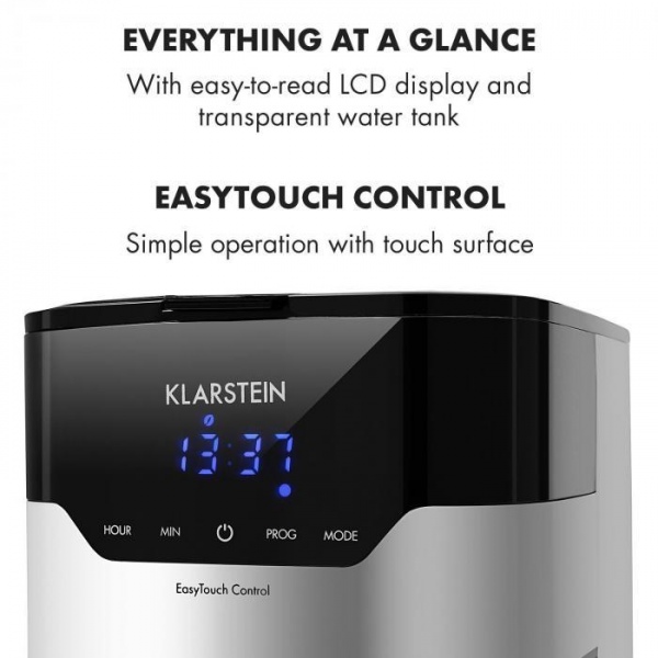 Кофеварка Klarstein Arabica (EasyTouch,800W) Silver