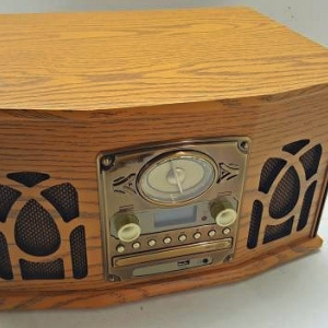 Стерео ретро проигрыватель Auna NR620 (Bluetooth,vinyl,cassette deck,CD,MP3,AUX,USB,DAB,FM)